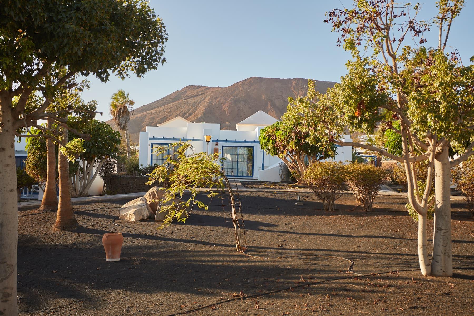 Gardens of the hotel Sandos Atlantic Gardens in Lanzarote