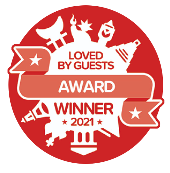 Loved by guests award winner Loved by guests award winner