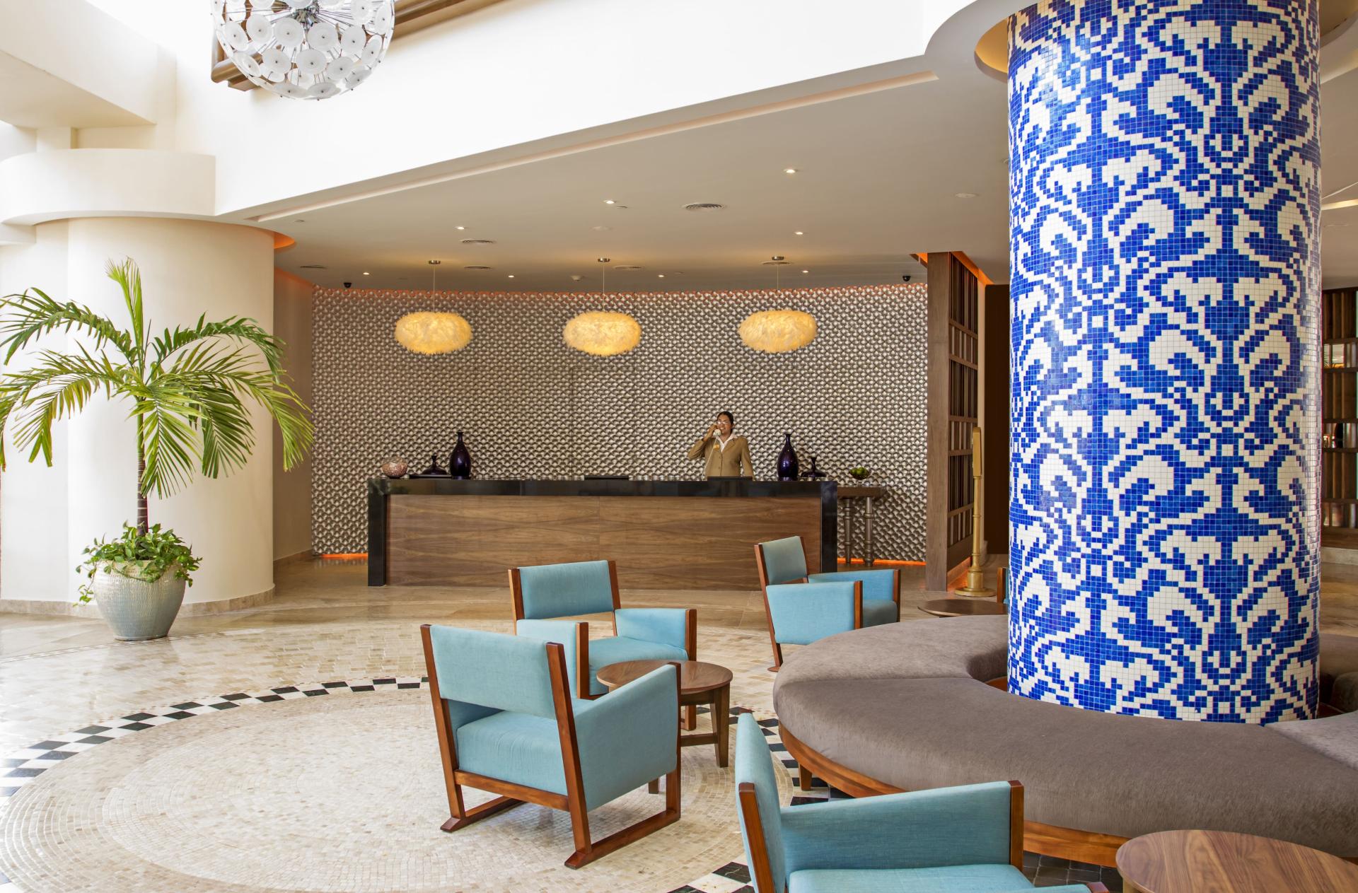 Check in Sandos Cancun